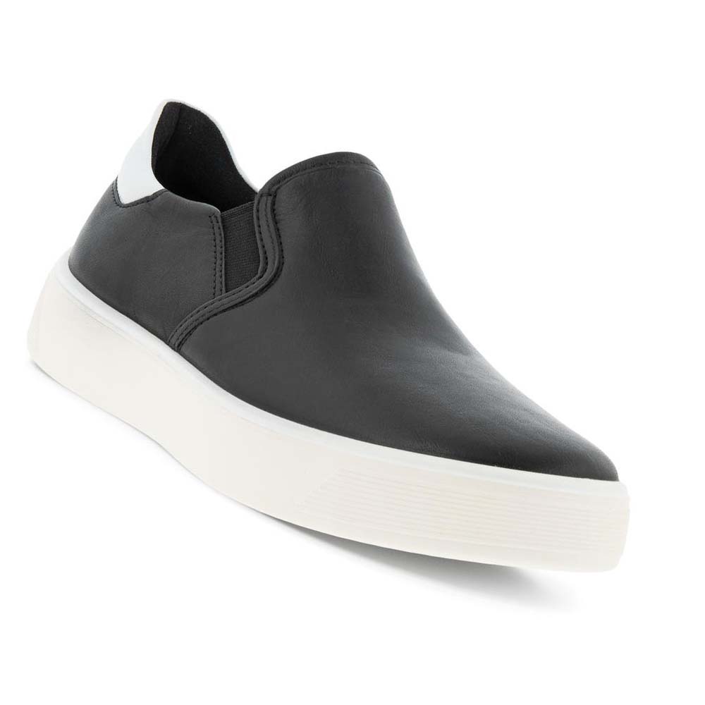 Ecco Street Tray W Slip-on Fritidssko Dame Svarte | NO 93BEX